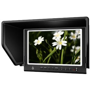 Lilliput 7" 664/O/P Slim Y- Monitor con HDMI/in & out + av en w/Peaking Zebra exposición Filtro + IPS calidad de difusión para DSLR y Full HD Camecord