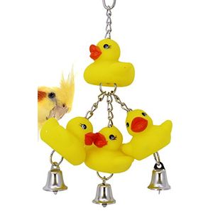 Bonka Bird Toys 922 DUCKY RINGER BIRD TOY jaula de loro juguetes jaulas cockatiel conure toys parakeet