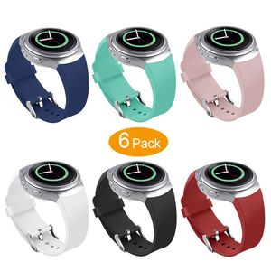 NaHai SM-R720/SM-R730 - Correa de repuesto para reloj Samsung Gear S2, silicona suave