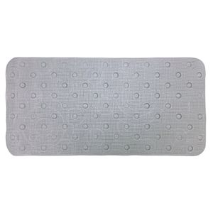 Ginsey Cushy Comfy Seguridad alfombrilla de baño, Gris Playtex, Rosa