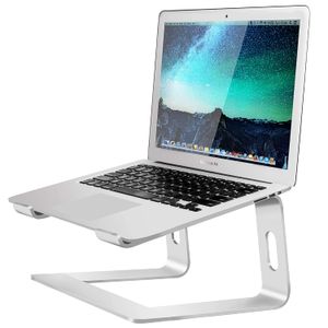 Soundance LS1 - Soporte de aluminio para ordenador portátil compatible con Mac MacBook Pro Air, soporte portátil ergonómico elevador de metal para ord