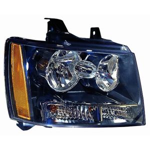 Depo Chevrolet Avalanche/suburban/tahoe capa Certificado Head Lamp Assembly, Lado de mano derecha