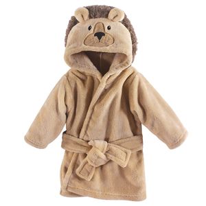 Hudson Baby - Albornoz de felpa suave para bebé, 0-9 meses