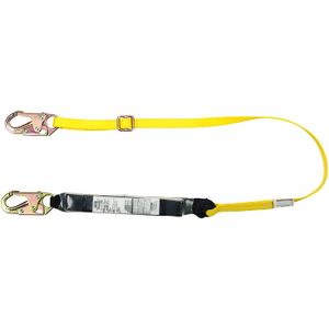 MSA 10150488 Workman single-leg Arnés Ajustable de energy-absorbing Cordón, 36 C, 36 C Anchorage conexión, 6 "Longitud de cable, 12 Freefall versión