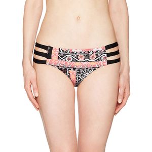 Seafolly Women's Multi Strap Hipster Medium Coverage Bikini Bottom Swimsuit