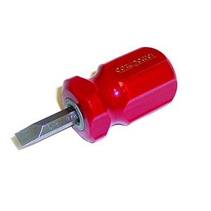 Eazypower 00716 - Destornillador con mango ranurado de 3 pulgadas, 15 unidades, color rojo