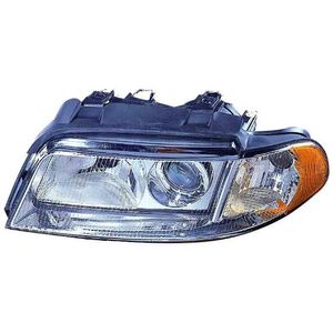 Unidad faro de reemplazo Depo Audi A4/S4, Lado de conductor (izquierdo)