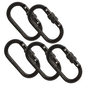Fusion Climb ovatti Acero Screw-Lock ovalado Carabiner 5-Pack
