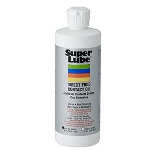 Super Lube 60016 Synthetic H3 Direct Food Contact MultiPurpose Oil Botella de 16 oz