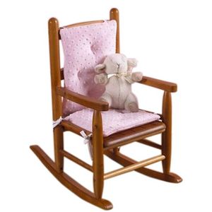 Baby Doll Bedding Heavenly suave niño mecedora – Cojín Pad Set, Rosado