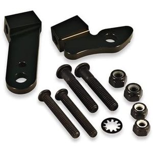 POWERMADD 34261 – negro Star Series Handguards Kit de montaje (para motocicletas Harley Davidson)