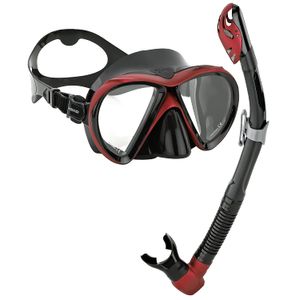 Head Por Mares Snorkeling – Máscara de buceo seco de buceo snorkel Set