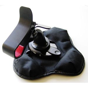 I. Trek Beanbag fricción Dash Mount con soporte universal/cuna para dispositivos de hasta 5-Inch visualización – Negro Color: Negro, Modelo: hdxxnm-00