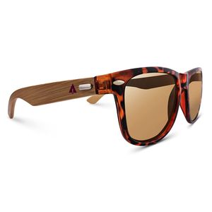 Treehut - Gafas de sol de madera de bambú, estilo clásico, estilo Wayfarer, retro, cuadrado, de madera