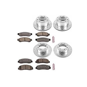 Power Stop K557536 Front y Rear Z36 Truck y Tow Brake Kit