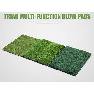 posma hm070 Golf Triad multifunción alfombrilla 35.4"x15.7" (35.4 x 15.7 inch) residencial Golpear Pad Formación Práctica