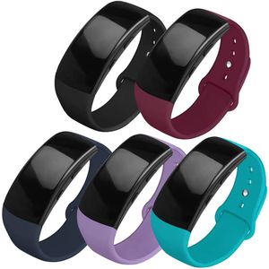 OenFoto Sports Band Compatible Gear Fit2 Pro/ Fit2, Replacement Silicone Accessories Strap Samsung Gear Fit2 Pro SM-R365/ Gear Fit2 SM-R360 Smartwatch