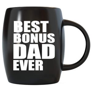 Mejor Bono Dad Ever padrastro, padrastro regalos World 's Greatest de novios novedad regalo divertido GAG Regalos para Navidad cumpleaños o el día del