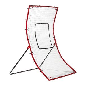 Franklin Sports Pitch Back Baseball Rebounder - Pitch Return Trainer and Rebound Net - All Angles for Grounders and Pop Flies