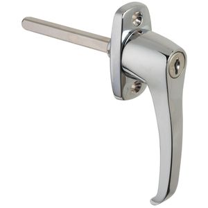 National Hardware v7641 Eje: 5/16" cuadrado x 3 – 11/16" l-handles de bloqueo universal en cromado