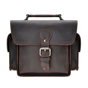 Bolso De La Cámara De Cuero Zlyc Vintage Dslr Slr Bolsa E...