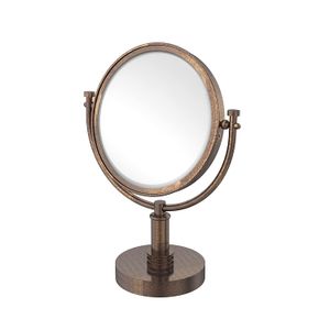 allld| # Allied latón dm-4d/4 X -VB 8 inch vanidad parte superior Espejo de maquillaje 4 x Ampliación,