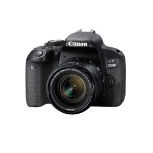 Canon EOS 800d Digital SLR con lente de 18 – 55 IS STM Negro (Modelo No garantía internacional)