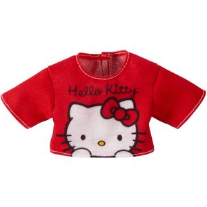 Barbie hello kitty Red parte superior muñeca de moda, Multicolor