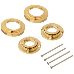 jaclo 2642-pg Grab Bar con brida de Contemporáneo Ronda Pulido, Oro, 42"