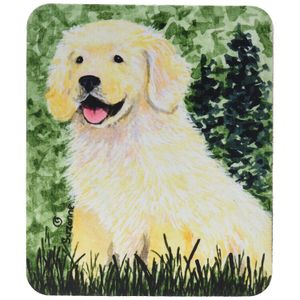 Caroline 's Treasures mouse/almohadilla caliente/salvamanteles, dorado Retriever (ss8739mp)