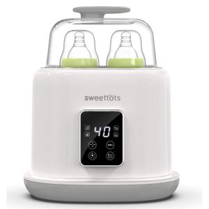 Calentador de biberón y calentador de leche materna para calentar leche materna, fórmula infantil y comida para bebé con calentamiento rápido y modo d