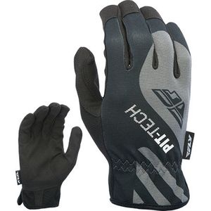 Fly Racing unisex-adult Pit Tech Lite guantes (negro, XXL)