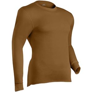 ColdPruf Men's Expedition Single Layer Long Sleeve Base Layer Crew Neck Top