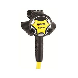 Mares Loop Octopus Regulador de buceo Gear "Bajo el hombro" manguera posición Libertad de movimiento en todas las direcciones