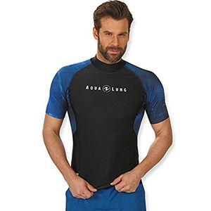 Aqua Lung de los hombres Rashguard SS – Galaxy Azul, S