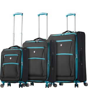 Mia Toro Italia Piuma Softside 3 pieza Spinner Set