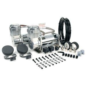 VIAIR 400C 150 PSI Dual Performance Value Pack - Chrome