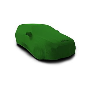 Coverking Custom Fit Car Cover para ciertos modelos Chrysler Town y Country Satin Stretch Synergy Green