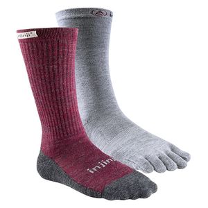 Mujer de Injinji maletero + Hiker Crew Calcetines