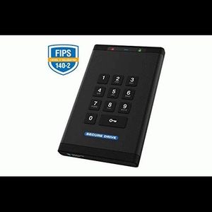 Secure Data SecureDrive KP - Teclado externo portátil SSD cifrado