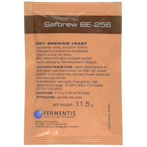 Safbrew be-256 Abbey levadura, 11,5 g, Multicolor