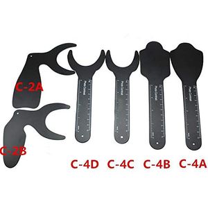 BONEW 6PCS / Pack Autoclavable Fotografía Contrastero Negro Fondo Placa de Fondo