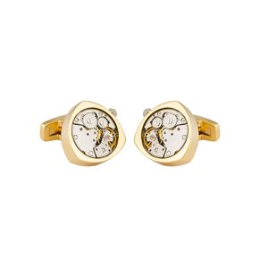 Knighthood - Gemelos para hombre, edición limitada, diseño de corazón dorado, movimiento mecánico, color dorado