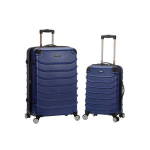 Rockland Speciale - Juego de 2 spinners de plástico ABS extensibles de 20.0 in y 28.0 in), F230-BLUE