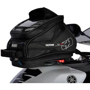 Oxford ol290 Negro 4 L Tank Bolsa (q4r Quick Release motocicleta), 1 Pack