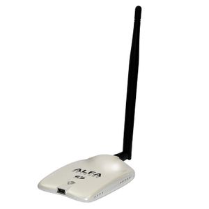 ALFA Network V2 High-Gain 2000 mw 2 W 802.11 b/g/n inalámbrica Adaptador de red USB (awus036nhr V.2)