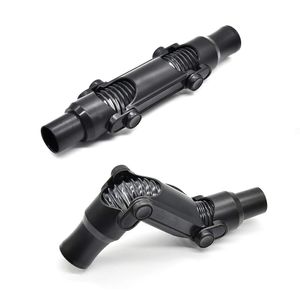 EZ SPARES - Manguera de repuesto para aspiradora universal, multiángulo, adaptador de 1.260 in, mango curvado de plástico al vacío
