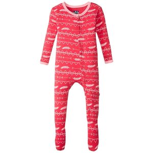 Kickee Pants Baby Boy's Print Footie Prd-kpf173-pps