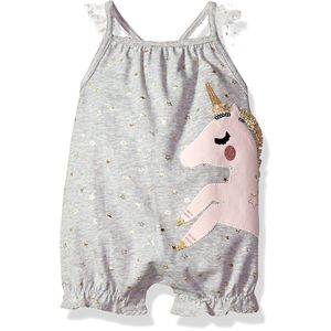 Mud Pie - Ropa de juego para bebé, diseño de unicornio