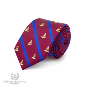 The Regal Past Master Necktie by Masonic Revival